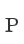 P