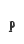 p