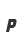 P