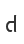 d