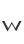 w