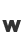 w