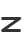 Z