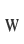 W