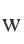 W