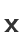 X