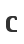 C