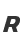 r