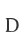 D