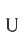 U