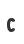 C