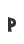 P