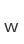 w