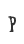 p