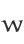 w