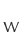 w