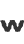 w