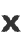 X