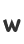 w