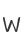 w