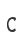 c