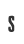 s