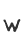 w