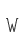 W