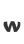 w