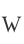 W