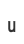 u