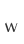 w