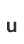 u