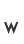 w