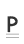 P