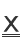 X