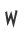 w