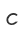 c