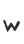 w