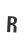 R