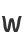 W