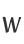 W