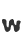 W