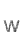 w