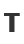 T