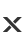 x