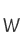 w