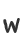 w