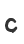 C