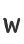 W